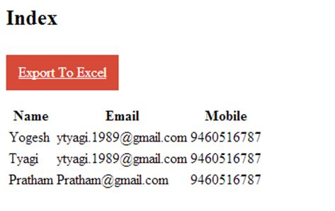 run your application